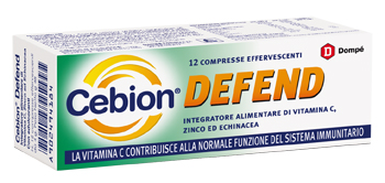 CEBION DEFEND 12 COMPRESSE EFFERVESCENTI - Newepa Srl