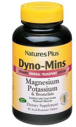 DYNO MINS MAGNESIO/POTASSIO BROMELAINA 90 TAVOLETTE - Newepa Srl