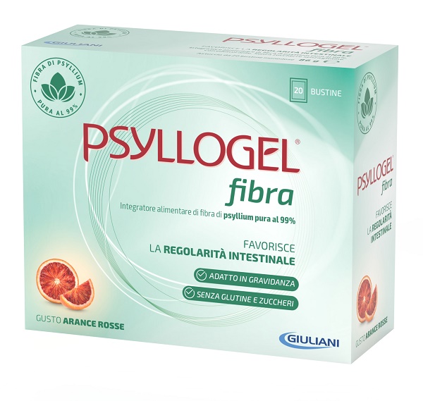 PSYLLOGEL FIBRA ARANCE ROSSE 20 BUSTINE - Newepa Srl