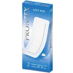 GARZA COMPRESSA PRONTEX SOFT PAD 10X25 CM 2 PEZZI - Newepa Srl