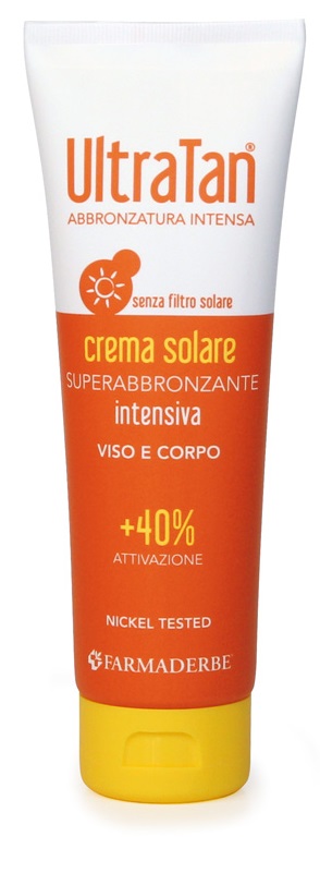 ULTRA TAN CREMA SOLARE SUPERABBRONZANTE INTENSIVA VISO & CORPO +40% ATTIVAZIONE 125 ML - Newepa Srl