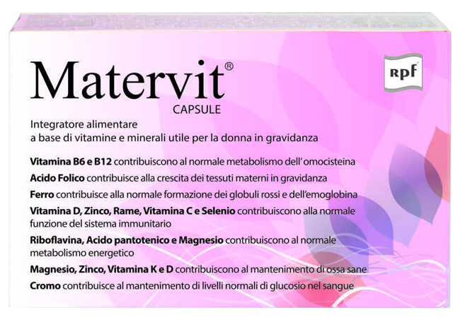 MATERVIT 30 CAPSULE - Newepa Srl