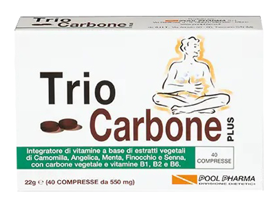 TRIOCARBONE PLUS 40 COMPRESSE - Newepa Srl