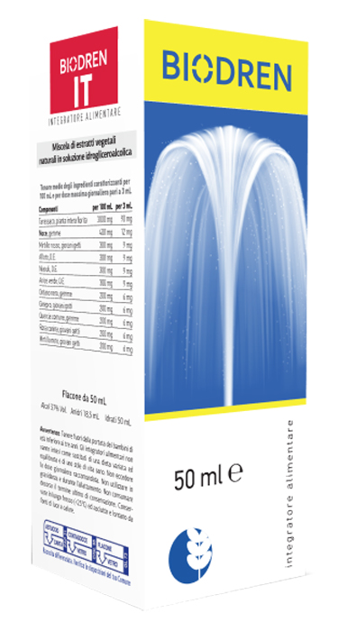 BIODREN IT SOLUZIONE IDROALCOLICA 50 ML - Newepa Srl