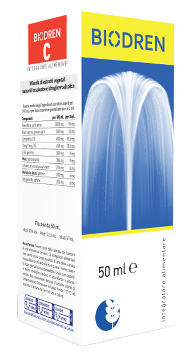 BIODREN C 50 ML SOLUZIONE IDROALCOLICA - Newepa Srl
