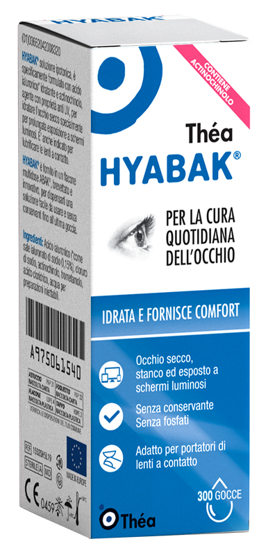HYABAK SOLUZIONE OFTALMICA 10 ML - Newepa Srl
