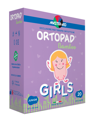 CEROTTO OCULARE PER ORTOTTICA ORTOPAD GIRLS JUNIOR 5X6,7 20 PEZZI - Newepa Srl