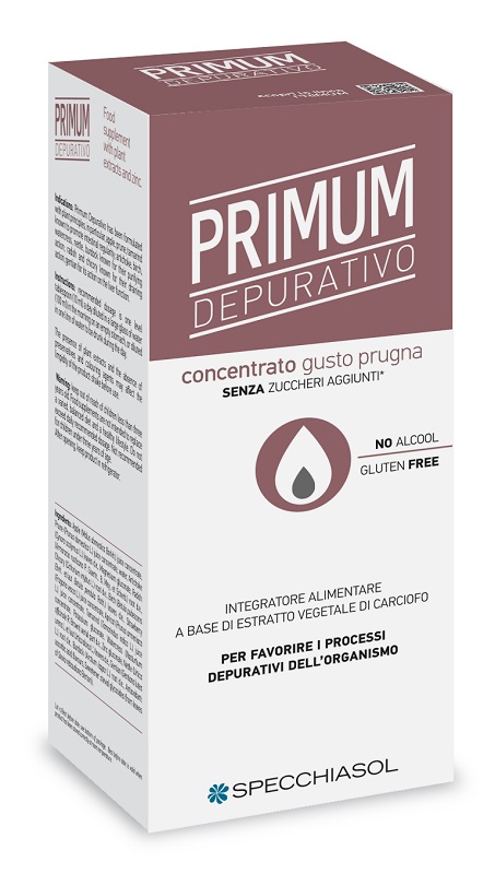 PRIMUM DEPURATIVO PRUGNA 250 ML - Newepa Srl