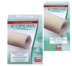 ICOPIUMA BENDA GARZA ELASTICA AUTOFISSANTE CM6X4MT 1 PEZZO - Newepa Srl