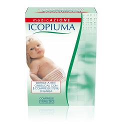 ICOPIUMA BENDA A COMPRESSIONE FISIOLOGICA RETE OMBELICALE CON GARZE STERILI 1 PEZZO - Newepa Srl