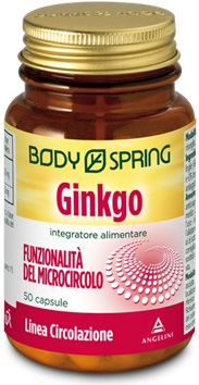 BODY SPRING GINKGO BILOBA 50 CAPSULE - Newepa Srl