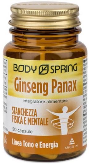 BODY SPRING GINSENG 50 CAPSULE - Newepa Srl