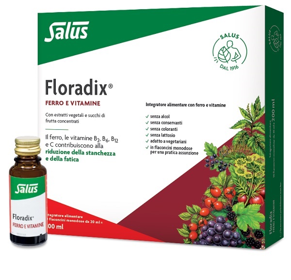 FLORADIX MONODOSE 10 FLACONCINI DA 20 ML - Newepa Srl