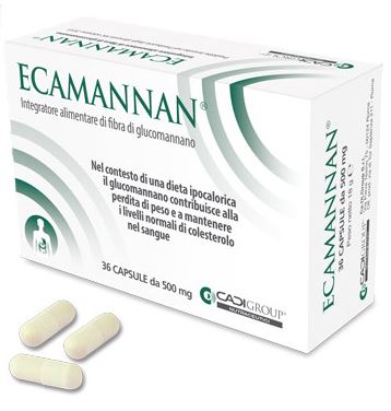 ECAMANNAN 36 CAPSULE 500 MG - Newepa Srl