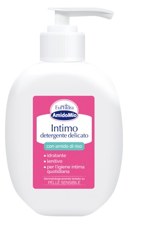 EUPHIDRA AMIDOMIO INTIMO DETERGENTE DELICATO AMIDO DI RISO NUTRIENTE E LENITIVO 200 ML - Newepa Srl