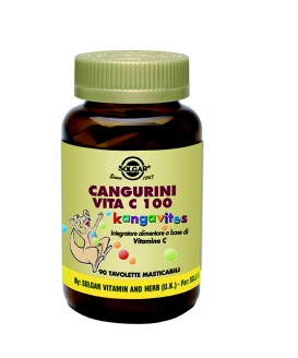 CANGURINI VITAMINA C 100 COMPRESSE MASTICABILI - Newepa Srl