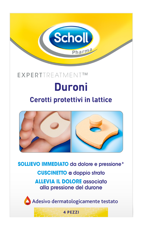 CEROTTO PROTETTIVO PER DURONI SCHOLL IN LATTICE 4 PEZZI - Newepa Srl