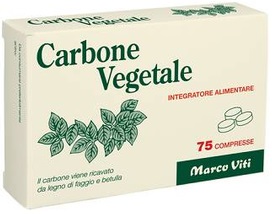 CARBONE VEGETALE 25 COMPRESSE - Newepa Srl