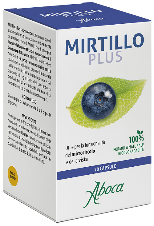 MIRTILLO PLUS 70 CAPSULE - Newepa Srl