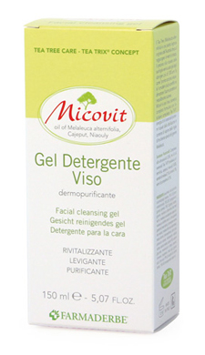 MICOVIT GEL DETERGENTE VISO 150 ML - Newepa Srl