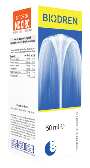 BIODREN MC CIRC SOLUZIONE IDROALCOLICA 50 ML - Newepa Srl