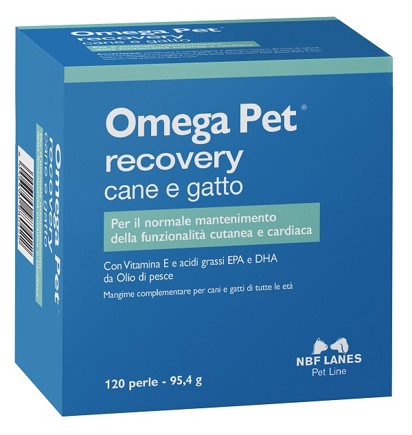 OMEGA PET RECOVERY BLISTER 120 PERLE - Newepa Srl
