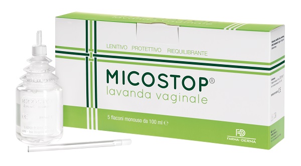 LAVANDA VAGINALE MICOSTOP 5 FLACONI DA 100 ML - Newepa Srl