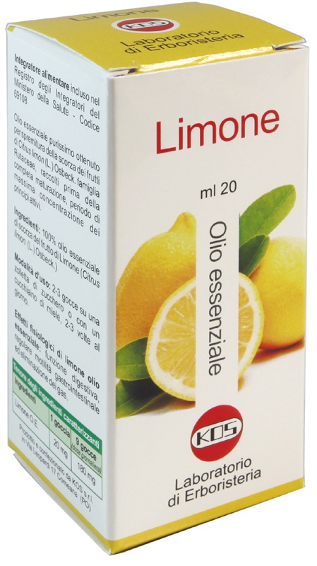 LIMONE OLIO ESSENZIALE 20 ML - Newepa Srl
