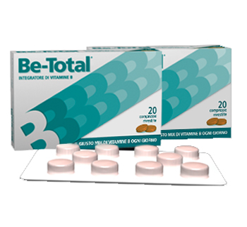 BE-TOTAL 20 COMPRESSE RIVESTITE - Newepa Srl