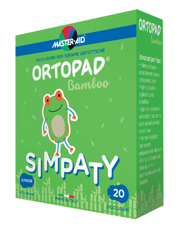 CEROTTO OCULARE PER ORTOTTICA ORTOPAD SIMPATY M 5,4X7,6 50 PEZZI - Newepa Srl