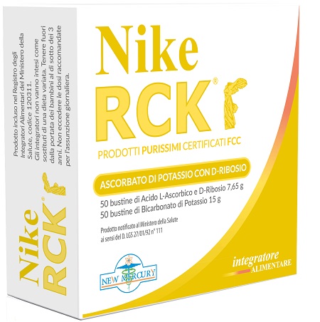 NIKE RCK ASCORBATO POTASSIO + RIBOSIO 100 BUSTINE 22,65 G - Newepa Srl