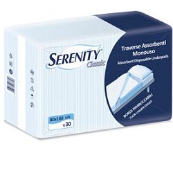 TRAVERSA SALVAMATERASSO PER INCONTINENZA SERENITY CLASSIC MISURA 80X180CM 15 PEZZI - Newepa Srl