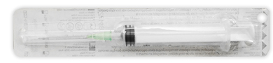 SIRINGA PIC 5 ML AGO GAUGE 23X1,25 CONO LUER CENTRALE 1 PEZZO - Newepa Srl
