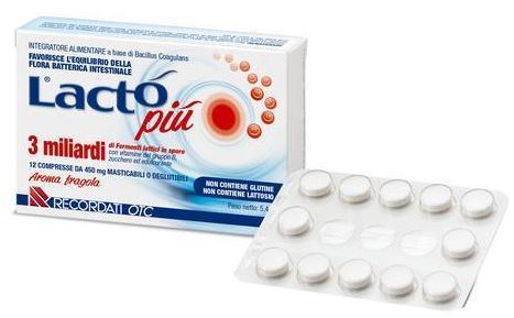 LACTO PIU 3 MILIARDI 12 COMPRESSE - Newepa Srl