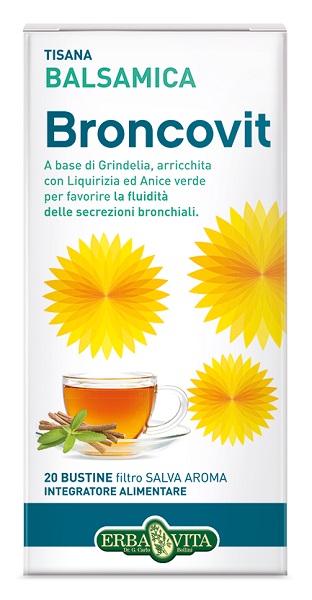 BRONCOVIT TISANA 20 BUSTINE 2G - Newepa Srl