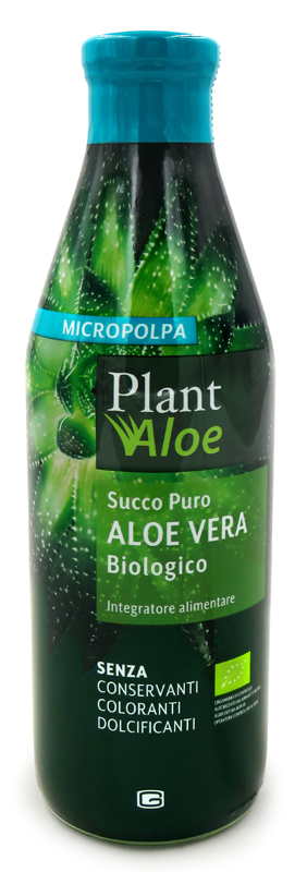 PLANTALOE ALOE VERA MICROPOLPA BIO 1 LITRO - Newepa Srl