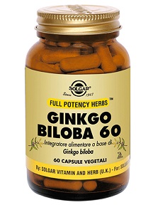 GINKGO BILOBA 60 60 CAPSULE VEGETALI - Newepa Srl