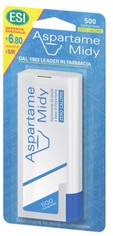 ESI ASPARTAME MIDY 500 COMPRESSE OFFERTA SPECIALE - Newepa Srl