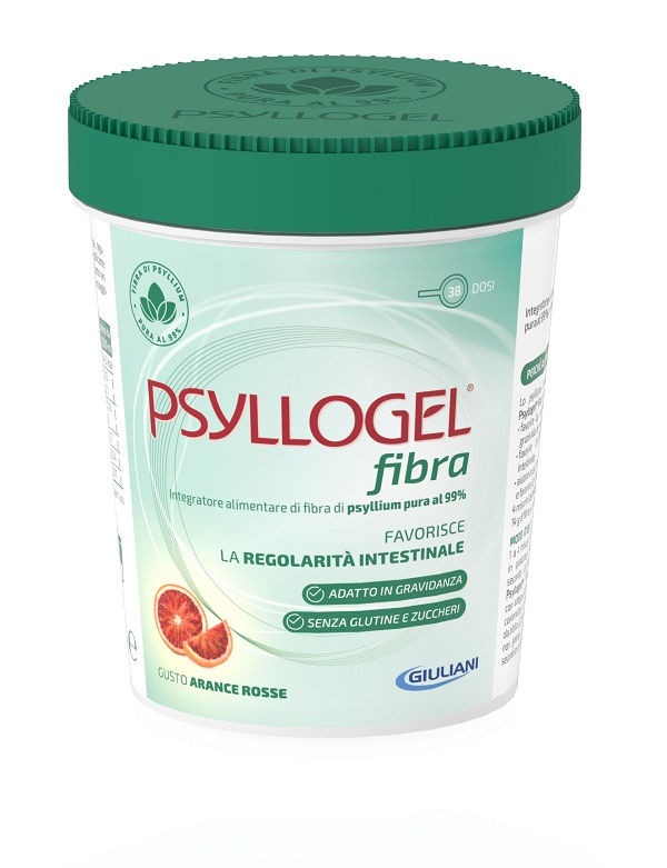 PSYLLOGEL FIBRA ARANCE ROSSE VASO 170 G - Newepa Srl