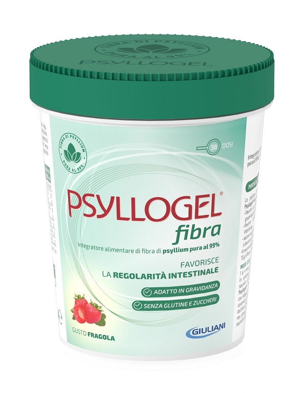 PSYLLOGEL FIBRA FRAGOLA VASO 170 G - Newepa Srl