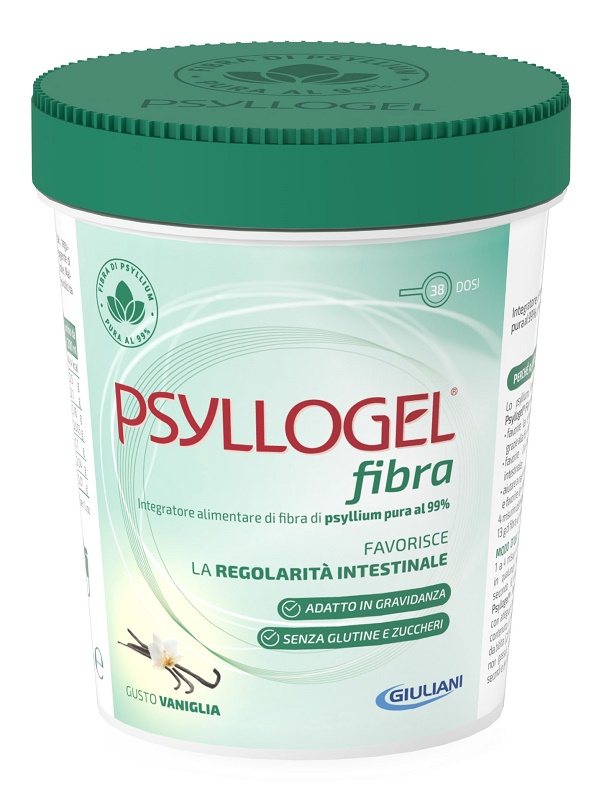 PSYLLOGEL FIBRA VANIGLIA VASO 170 G - Newepa Srl