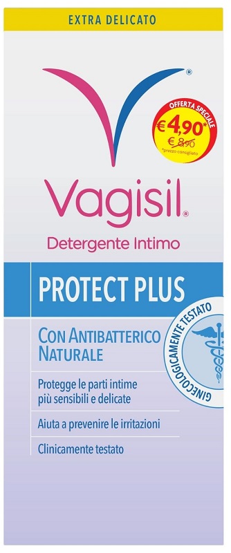VAGISIL DETERGENTE INTIMO PROTECT PLUS 250 ML - Newepa Srl
