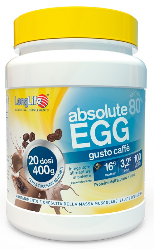 LONGLIFE ABSOLUTE EGG CAFFE' 400 G - Newepa Srl