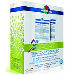 GHIACCIO ISTANTANEO MASTER-AID SPORT PER TERAPIA DEL FREDDO 2 PEZZI - Newepa Srl