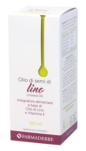 OLIO ALIMENTARE LINO SEMI 100 ML - Newepa Srl