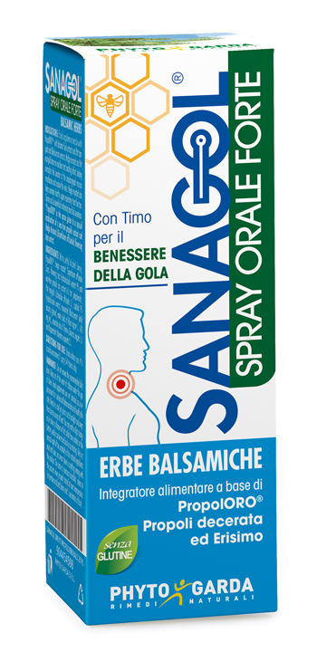 SANAGOL SPRAY FORTE ERBE BALSAMICHE 20 ML - Newepa Srl