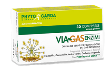 VIAGAS ENZIMI 30 COMPRESSE - Newepa Srl