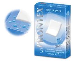 GARZA COMPRESSA PRONTEX AQUA PAD 5X7CM - Newepa Srl