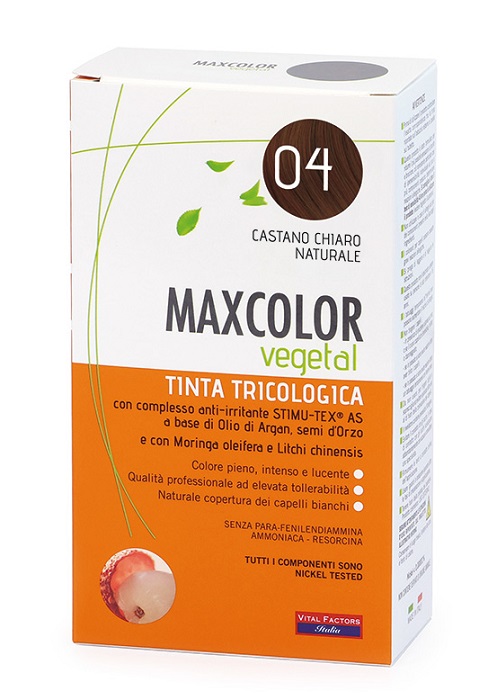 MAX COLOR VEGETAL 04 TINTURA 140 ML - Newepa Srl