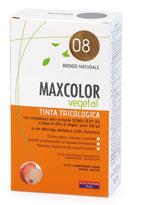 MAX COLOR VEGETAL 08 TINTURA 140 ML - Newepa Srl